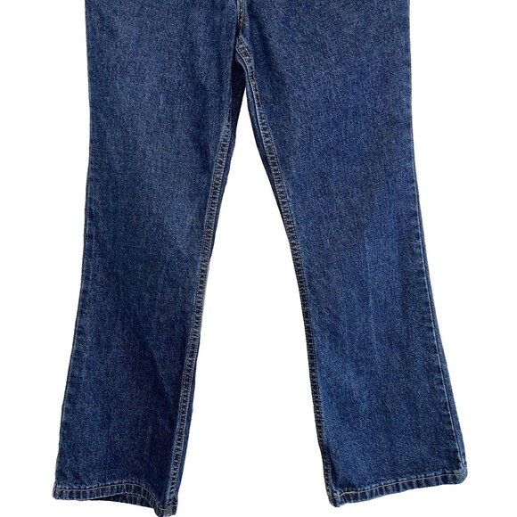 Levi's Vintage Y2K 2000 Women's 517 Boot Cut Blue Denim Jeans Size 10 1/2 - Picture 4 of 16